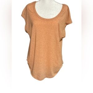 Patagonia Sleeveless Shirt, Women’s Sz L, Cool and Breathable, Stretchy, Peach